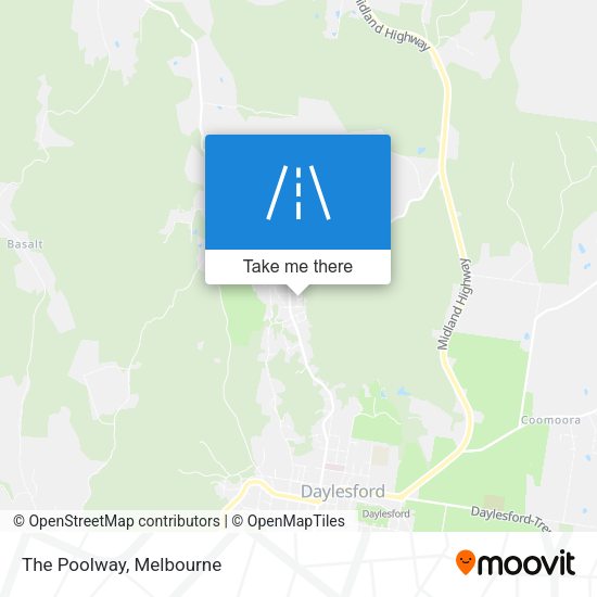 The Poolway map