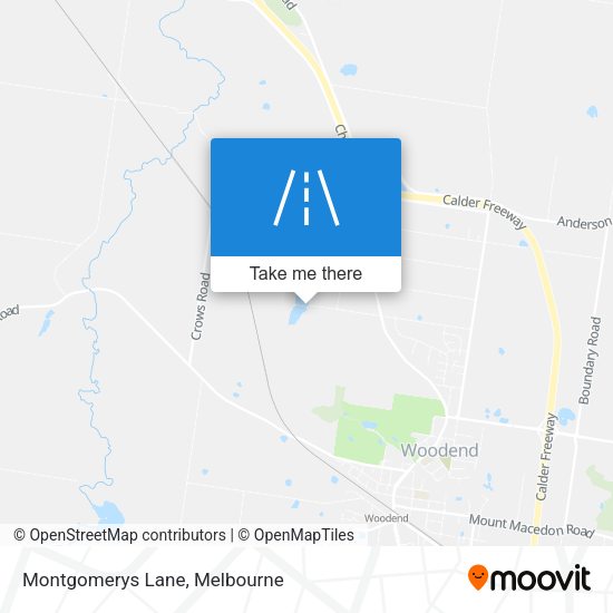 Montgomerys Lane map