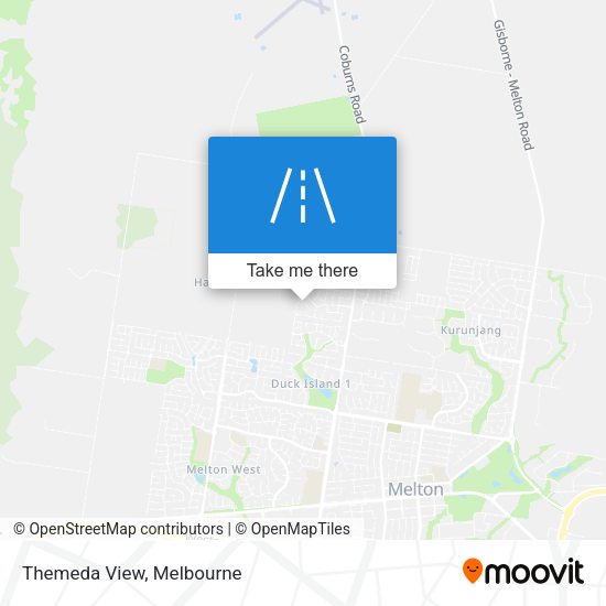 Themeda View map