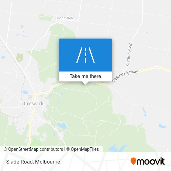 Slade Road map