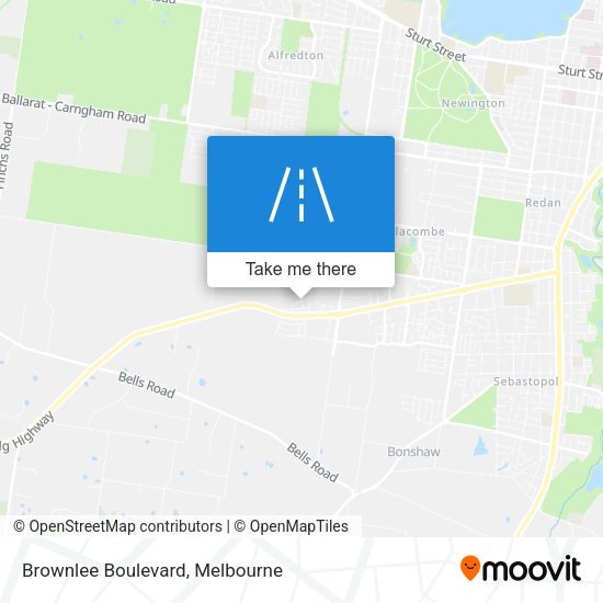 Brownlee Boulevard map