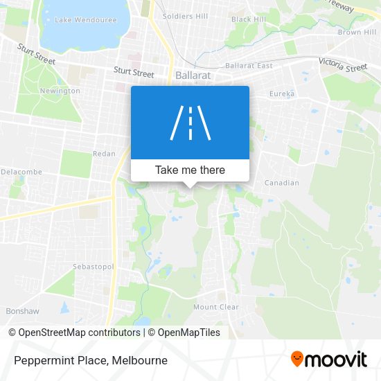 Peppermint Place map