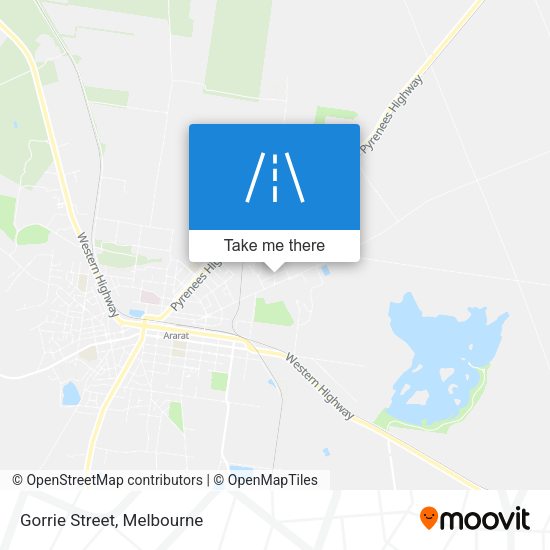 Gorrie Street map