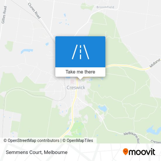 Semmens Court map