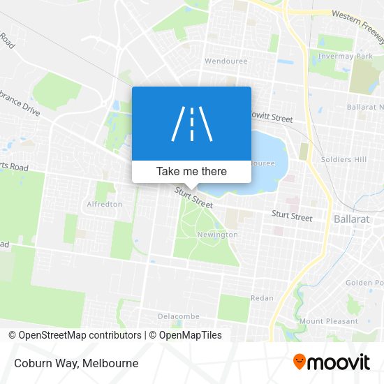 Coburn Way map