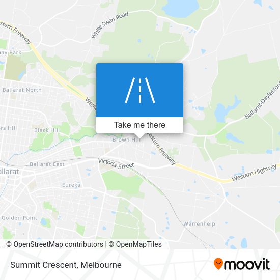 Summit Crescent map