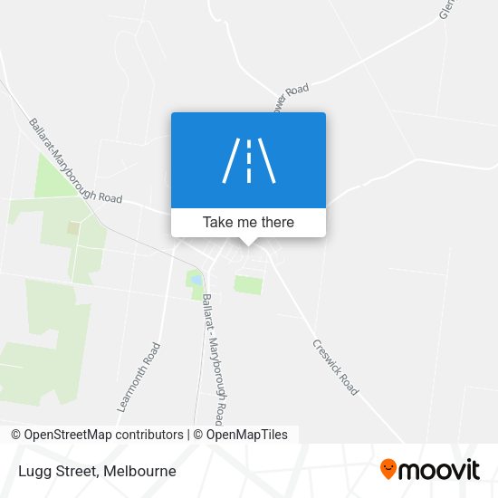 Lugg Street map