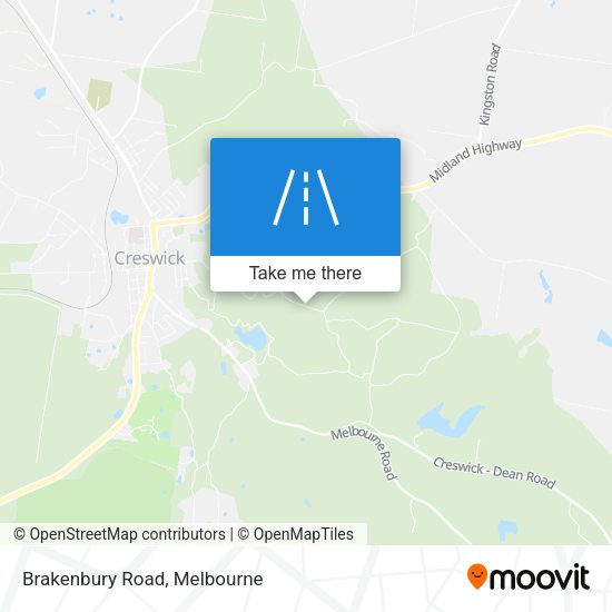 Brakenbury Road map