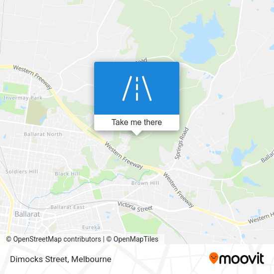 Dimocks Street map