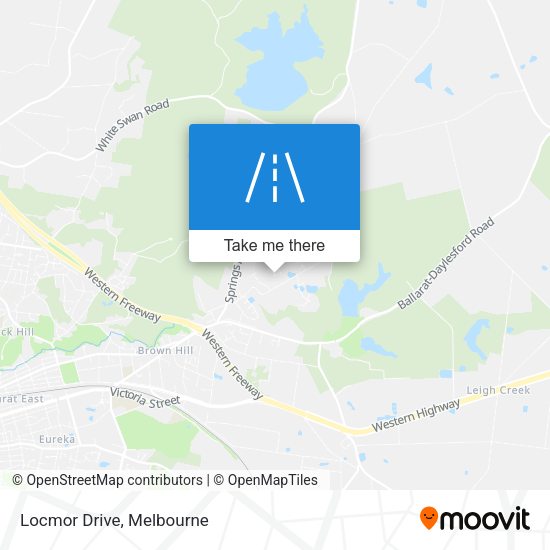 Locmor Drive map