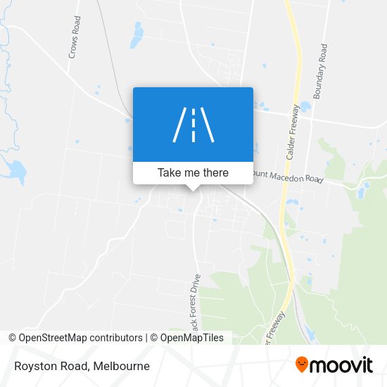 Royston Road map