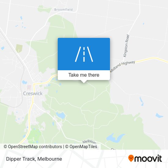 Dipper Track map