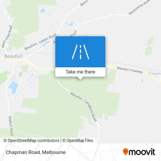 Chapman Road map