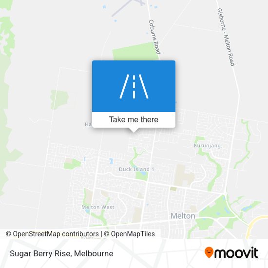 Sugar Berry Rise map