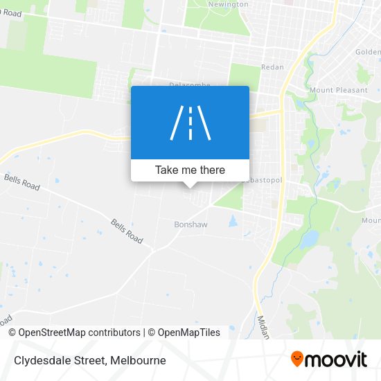 Clydesdale Street map