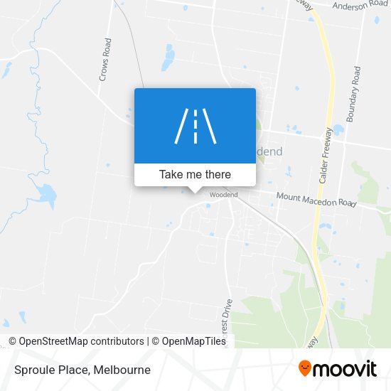 Sproule Place map