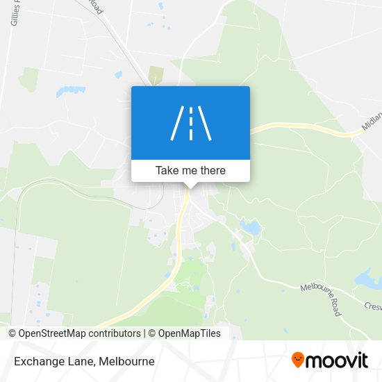 Exchange Lane map