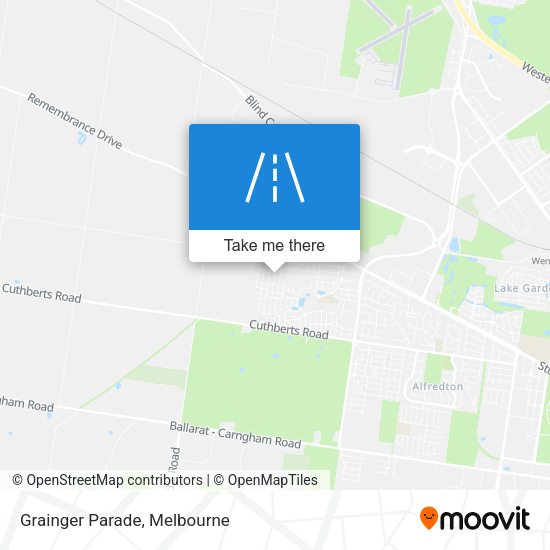 Grainger Parade map