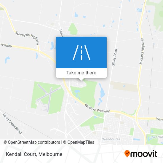 Kendall Court map