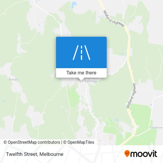 Twelfth Street map