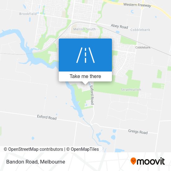Bandon Road map