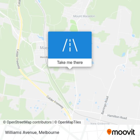 Williams Avenue map