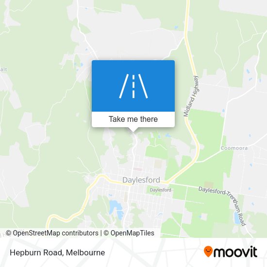 Hepburn Road map
