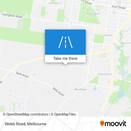Webb Road map