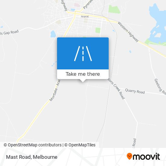 Mast Road map