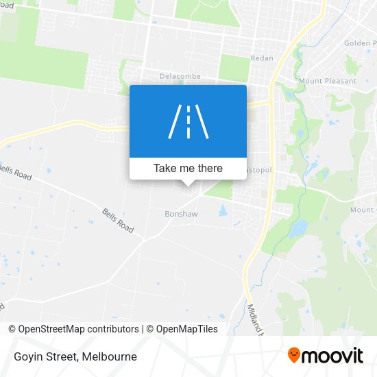 Goyin Street map