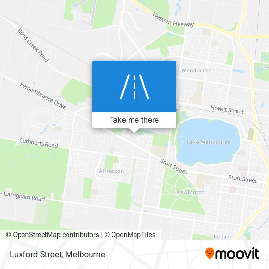 Luxford Street map