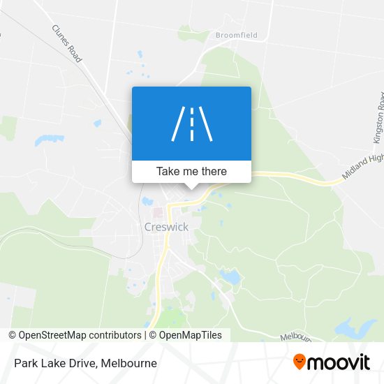 Park Lake Drive map