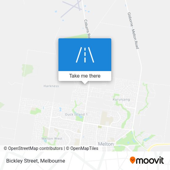 Bickley Street map
