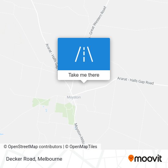 Decker Road map