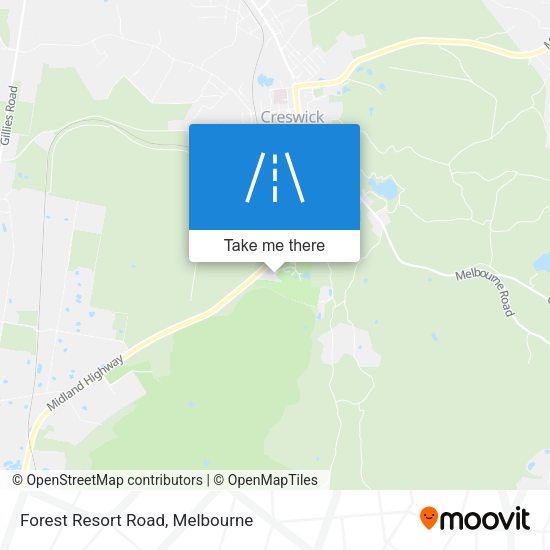 Forest Resort Road map