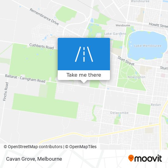 Cavan Grove map
