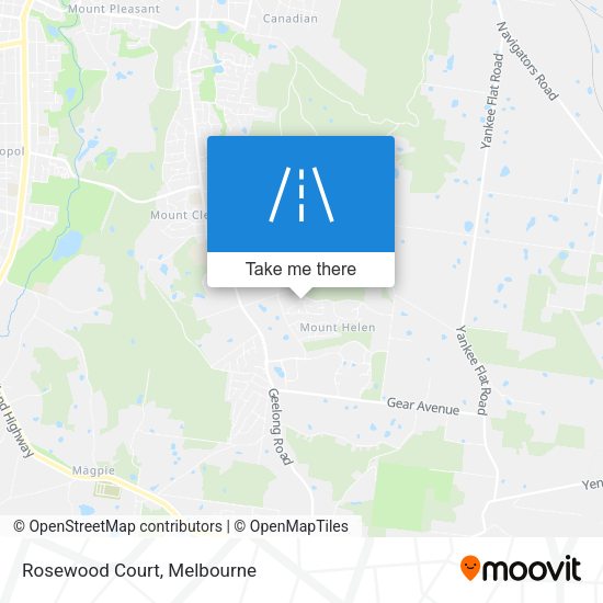 Rosewood Court map