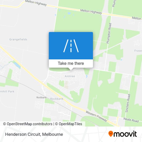 Henderson Circuit map