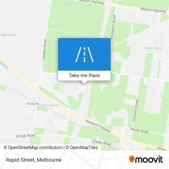 Rapid Street map