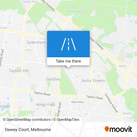 Dewey Court map