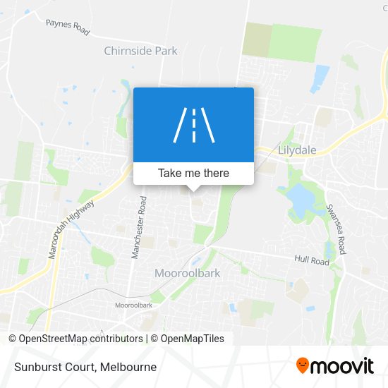 Sunburst Court map