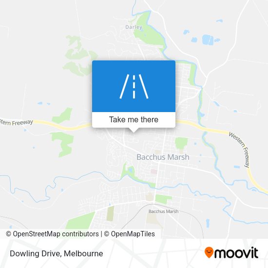 Dowling Drive map