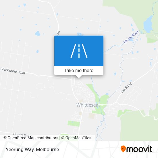 Yeerung Way map
