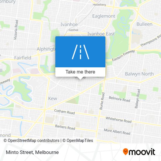 Minto Street map