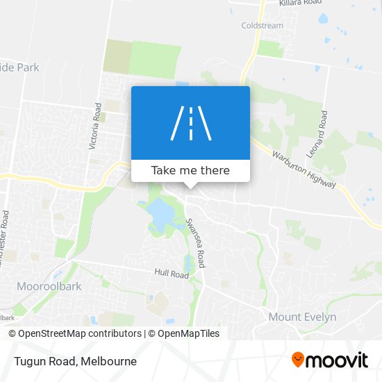 Tugun Road map