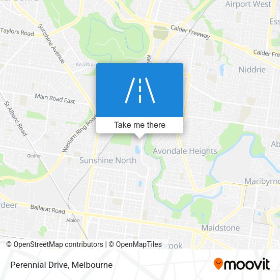 Perennial Drive map