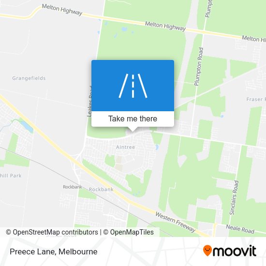 Preece Lane map