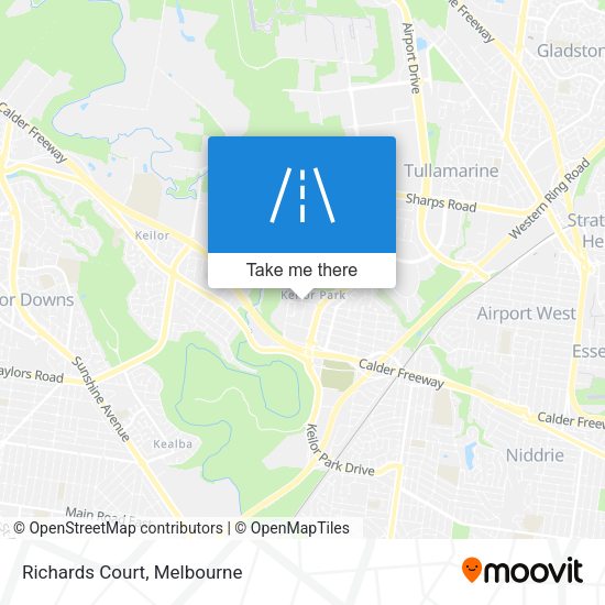 Richards Court map