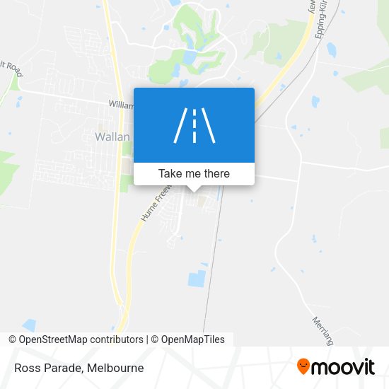 Ross Parade map