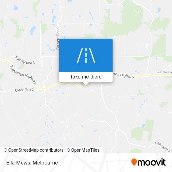 Ella Mews map